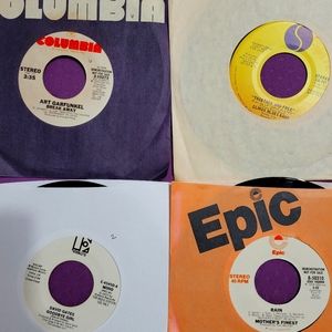 Lot of 6 Random 45's, good condition, see pics 🎼💿📀💽💾
